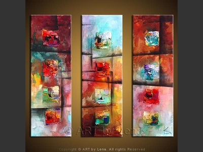 Traffic Lights of My Dreams - contemporary painting