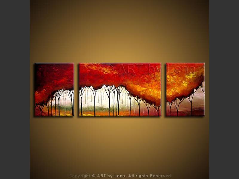 Thornhill Woods - original canvas painting by Lena
