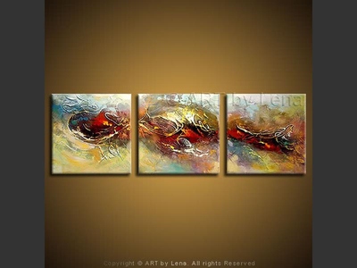 Envisions - original canvas painting by Lena