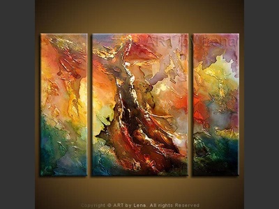Goddess of Winds - contemporary painting