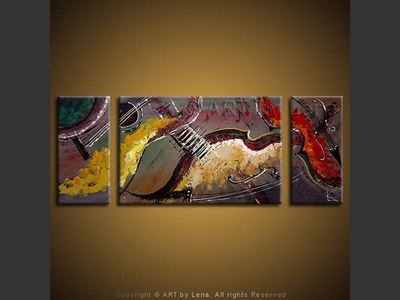 Sounds of Andalusia - contemporary painting