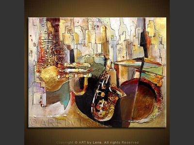 Jazz In The City - home decor art