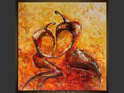 Tender Love - contemporary painting