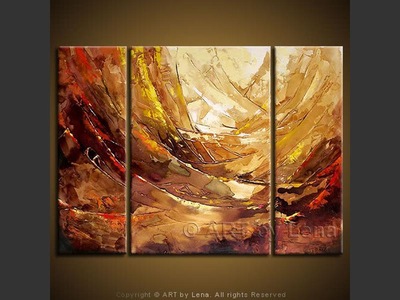 Star Wars Landscape: Sunset - contemporary painting