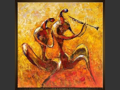I Love Your Music - contemporary painting