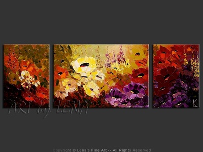 All The Colors Of My Dreams - original painting by Lena Karpinsky