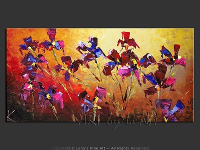 Spring Flowers - contemporary painting